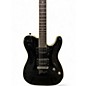 Used Schecter Guitar Research Diamond Series PT Blackjack Black Solid Body Electric Guitar
