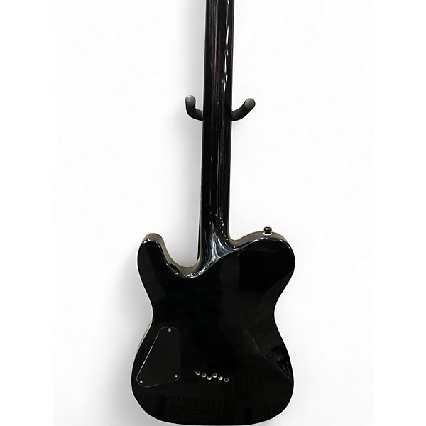 Used Schecter Guitar Research Diamond Series PT Blackjack Black Solid Body Electric Guitar