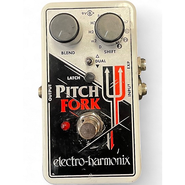 Used Electro-Harmonix Pitch Fork Polyphonic Pitch Shifting Effect Pedal