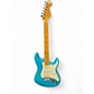 Used 2022 Fender American Professional II Stratocaster Miami Blue Solid Body Electric Guitar thumbnail