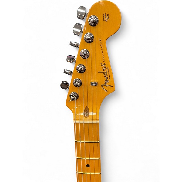 Used 2022 Fender American Professional II Stratocaster Miami Blue Solid Body Electric Guitar