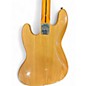 Used 2021 Squier Classic Vibe 70s Jazz Bass Natural Electric Bass Guitar