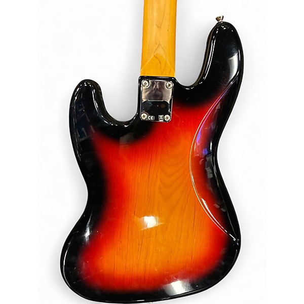 Used Fender Modern Player Jazz Bass 3 Color Sunburst Electric Bass Guitar