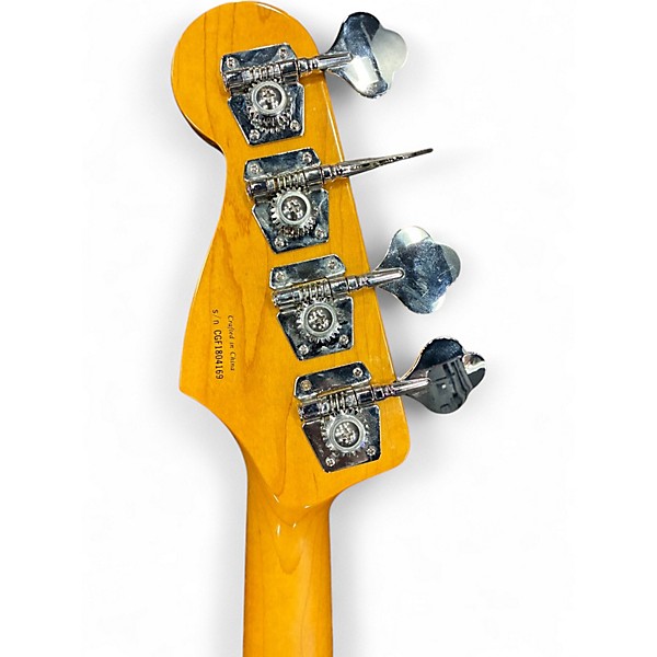 Used Fender Modern Player Jazz Bass 3 Color Sunburst Electric Bass Guitar