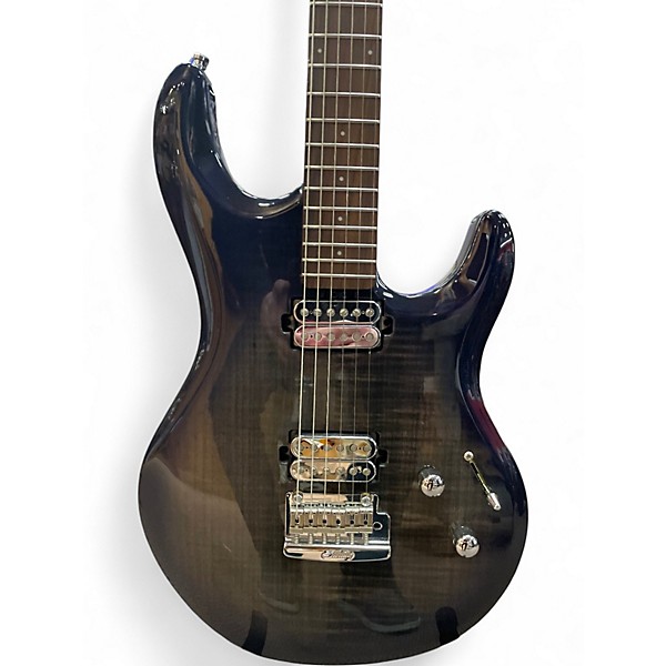 Used Sterling by Music Man LUKE Baltic Blue Solid Body Electric Guitar