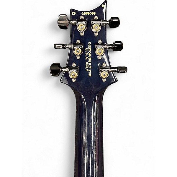 Used PRS STUDIO 22 WOOD LIBRARY BRIZILLIAN PATTERN NECK QUILTED Aquableux Purple Burst Solid Body Electric Guitar