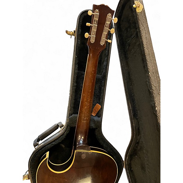 Vintage 1950s Gibson ES-225T Sunburst Hollow Body Electric Guitar