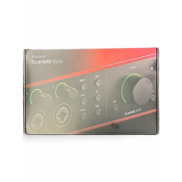 Used Focusrite SCARLETT 16i16 4th Gen Audio Interface