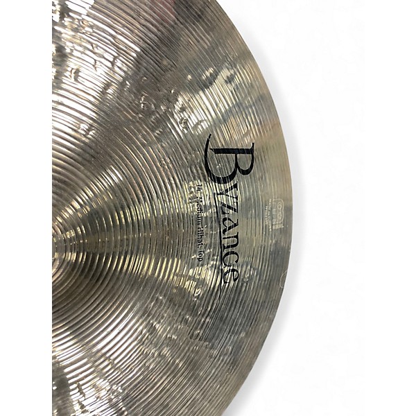 Used MEINL 14in Byzance Medium Hi Hat Pair Cymbal