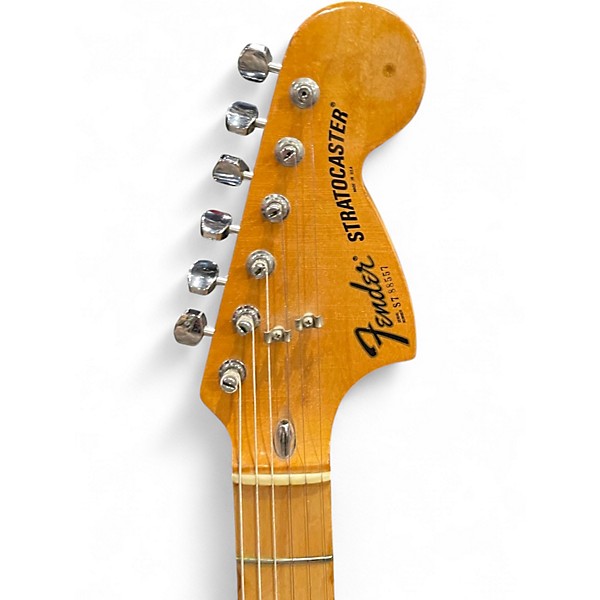 Vintage 1977 Fender STRATOCASTER Natural Solid Body Electric Guitar