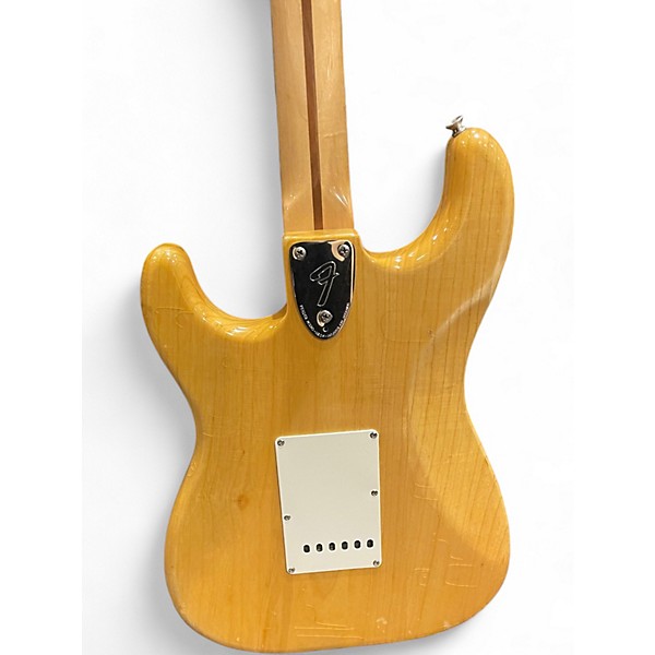 Vintage 1977 Fender STRATOCASTER Natural Solid Body Electric Guitar