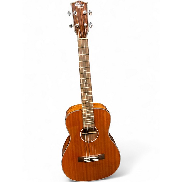 Used Ohana BK35G Natural Solid Body Electric Guitar