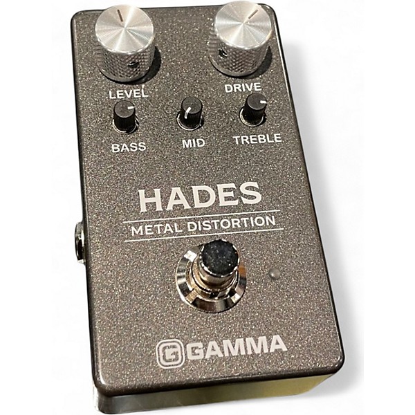 Used GAMMA Hades Metal Distortion Effect Pedal