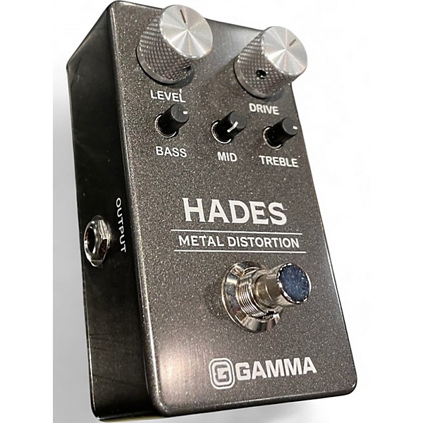 Used GAMMA Hades Metal Distortion Effect Pedal