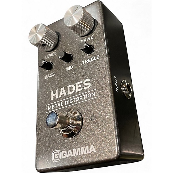 Used GAMMA Hades Metal Distortion Effect Pedal