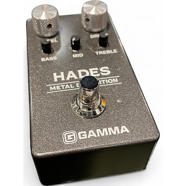 Used GAMMA Hades Metal Distortion Effect Pedal