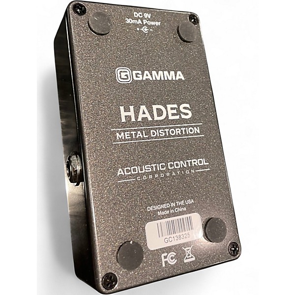 Used GAMMA Hades Metal Distortion Effect Pedal