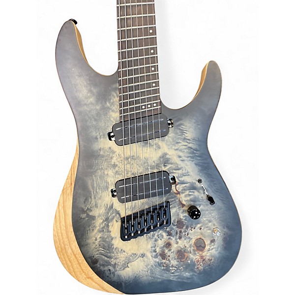 Used Schecter Guitar Research REAPER-7 CHARCOAL BURST Solid Body Electric Guitar