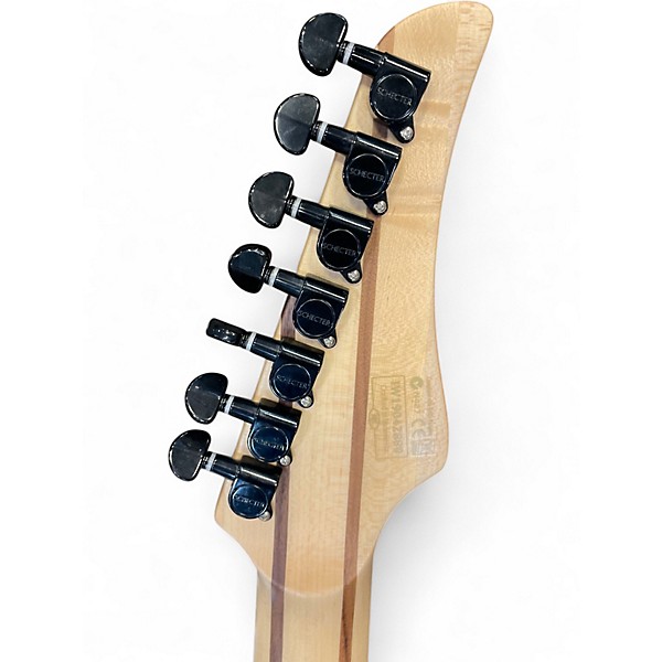 Used Schecter Guitar Research REAPER-7 CHARCOAL BURST Solid Body Electric Guitar