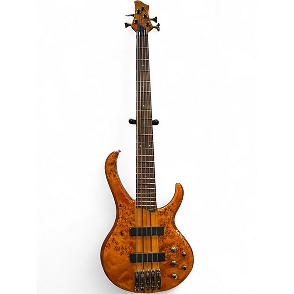 Used Ibanez BTB785PB BROWN BIRDSEYE Solid Body Electric Guitar