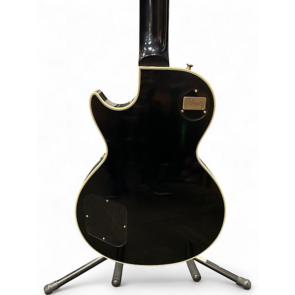 Used 2011 Gibson LPB7 1957 Les Paul Custom Black Solid Body Electric Guitar