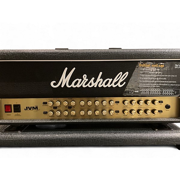 Used Marshall JVM 410H WITH 1936 LEAD 2X12 CAB Guitar Stack