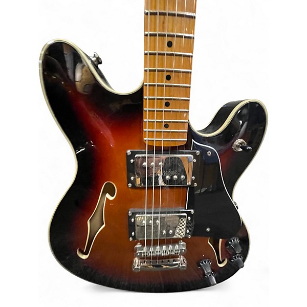 Used Squier Classic Vibe Starcaster 2 Tone Sunburst Hollow Body Electric Guitar