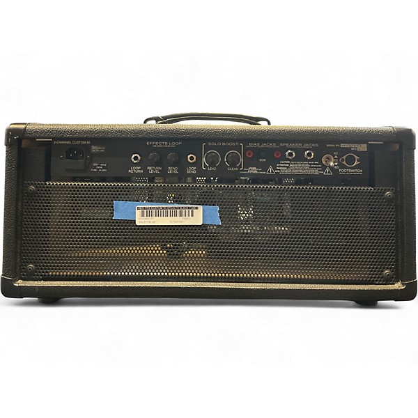 Used PRS CUSTOM 50 STEALTH BLACK Tube Guitar Amp Head