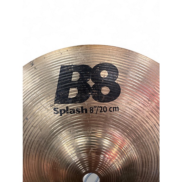 Used SABIAN 8in B8 Splash Cymbal