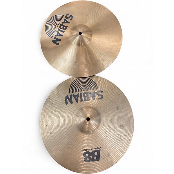 Used SABIAN 14in B8 Hi Hat Pair Cymbal