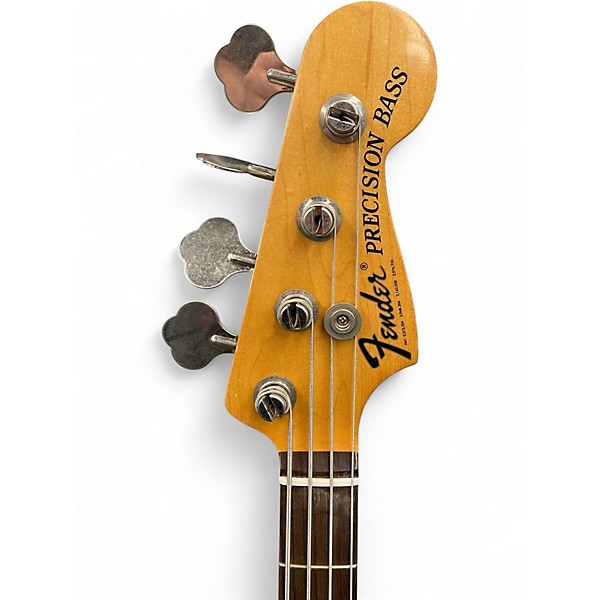 Used Fender Nate Mendel Road Worn Precision Bass Candy Apple Red Electric Bass Guitar