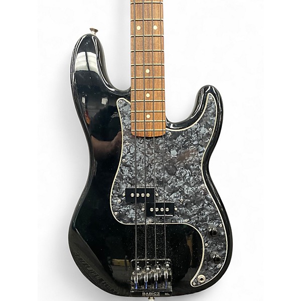 Used Fender Standard Precision Bass Black Electric Bass Guitar