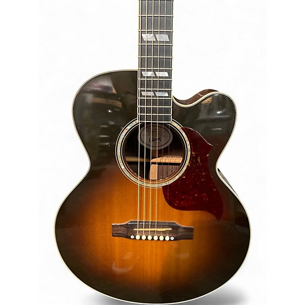 Used Gibson J165EC tabacco sunburst Acoustic Electric Guitar