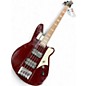 Used Reverend ZSG Burgundy Electric Bass Guitar