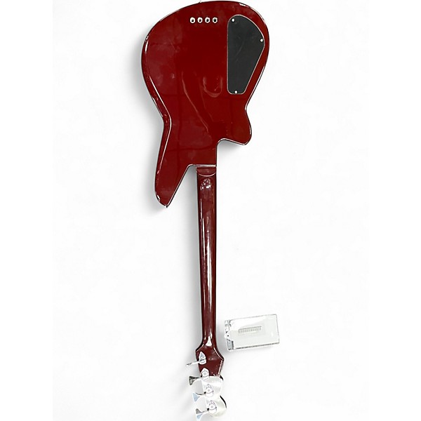 Used Reverend ZSG Burgundy Electric Bass Guitar