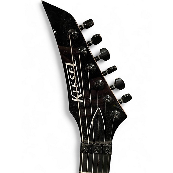 Used Kiesel DC Black Solid Body Electric Guitar