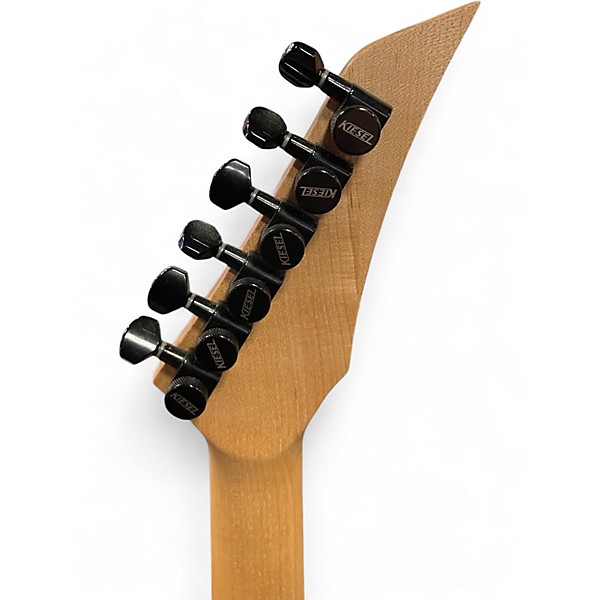 Used Kiesel DC Black Solid Body Electric Guitar