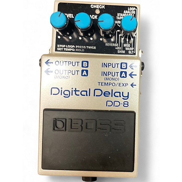Used BOSS DD8 DIGITAL DELAY Effect Pedal