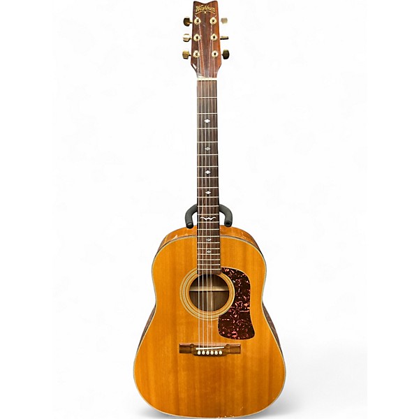 Used Washburn D25S Natural Acoustic Guitar
