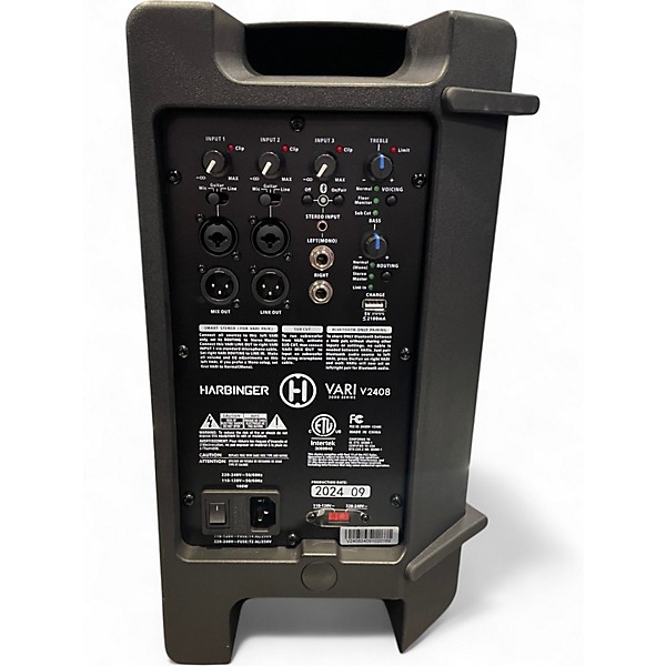Used Harbinger V2408 Powered Speaker
