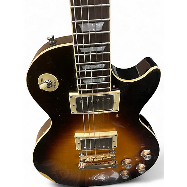 Used Epiphone Les Paul Standard Sunburst Solid Body Electric Guitar