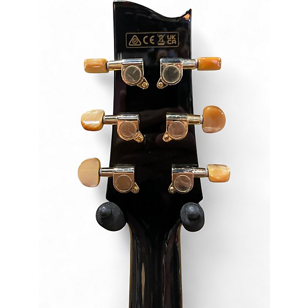 Used Ibanez Steve Vai Euphoria Black Acoustic Electric Guitar
