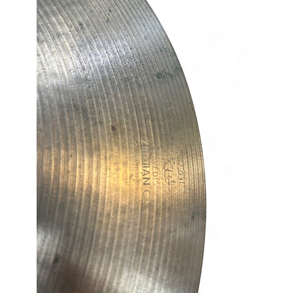 Used Zildjian 14in a series quick beat Cymbal