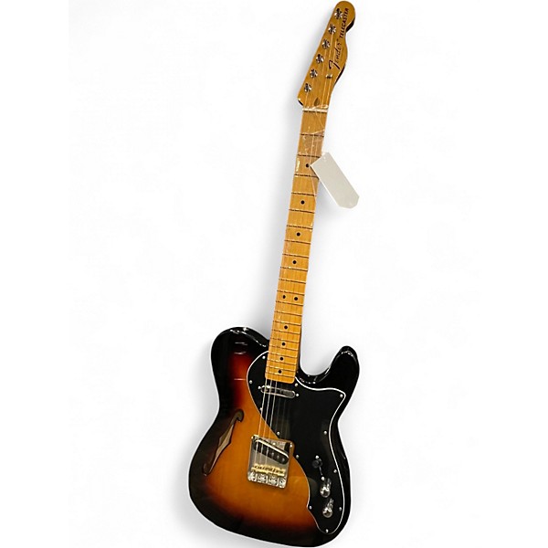 Used Fender Vintera II '60s Telecaster Thinline 3 Color Sunburst Hollow Body Electric Guitar