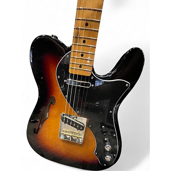 Used Fender Vintera II '60s Telecaster Thinline 3 Color Sunburst Hollow Body Electric Guitar