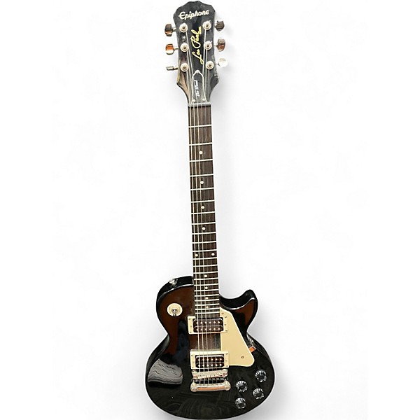 Used Epiphone Les paul Black Solid Body Electric Guitar