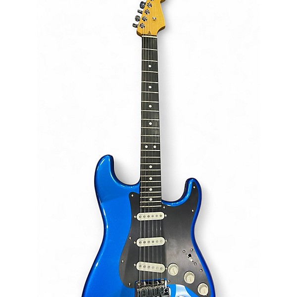 Used Fender American Ultra Stratocaster Blue Solid Body Electric Guitar