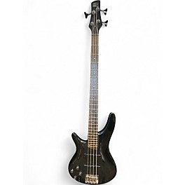 Used Ibanez SR300L Gunmetal Gray Electric Bass Guitar