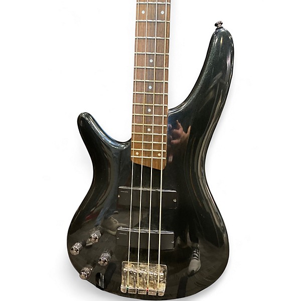 Used Ibanez SR300L Gunmetal Gray Electric Bass Guitar