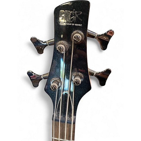 Used Ibanez SR300L Gunmetal Gray Electric Bass Guitar